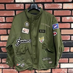 Zara patch jacket